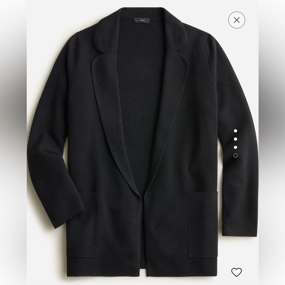 J. Crew Eloise Sweater Blazer. SOLD OUT. Size L - Picture 2 of 7